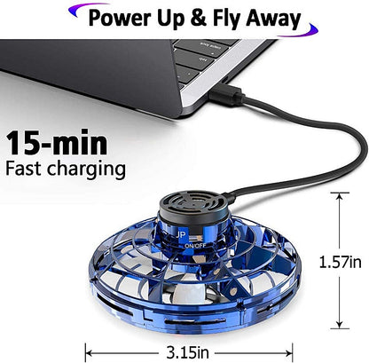 Magic Flying Spinner Orb™ | Hand-Controlled Boomerang Toy with LED Lights